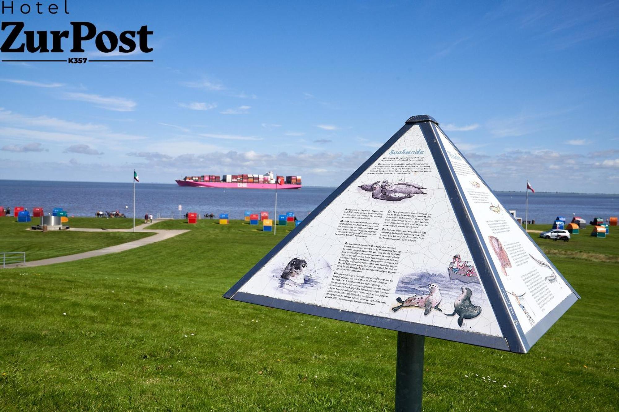 K357 - Hotel & Restaurant "Zur Post" In Otterndorf Bei Cuxhaven Luaran gambar
