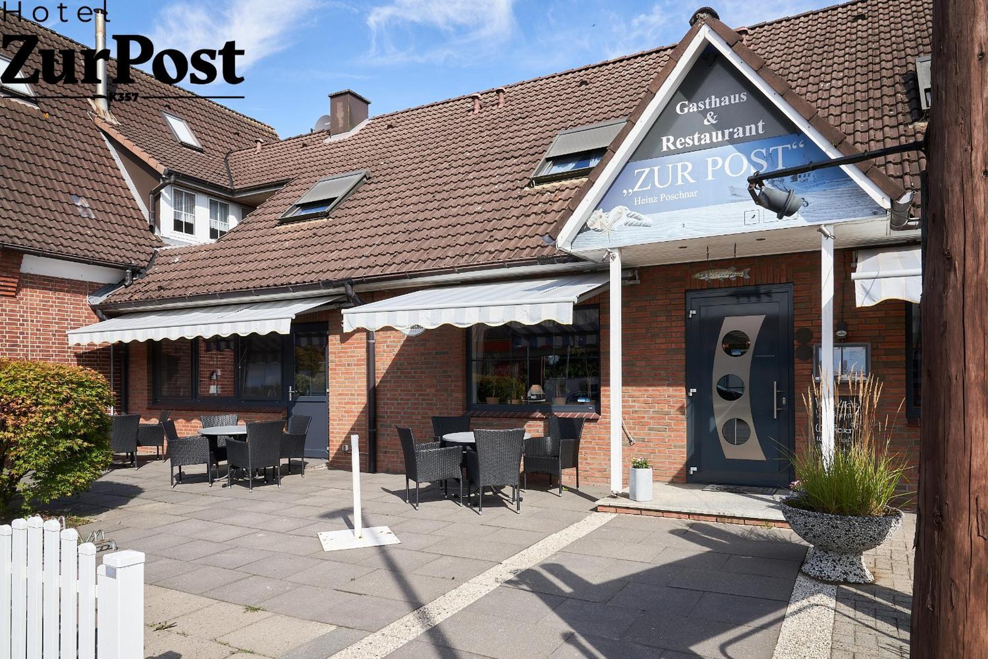 K357 - Hotel & Restaurant "Zur Post" In Otterndorf Bei Cuxhaven Luaran gambar