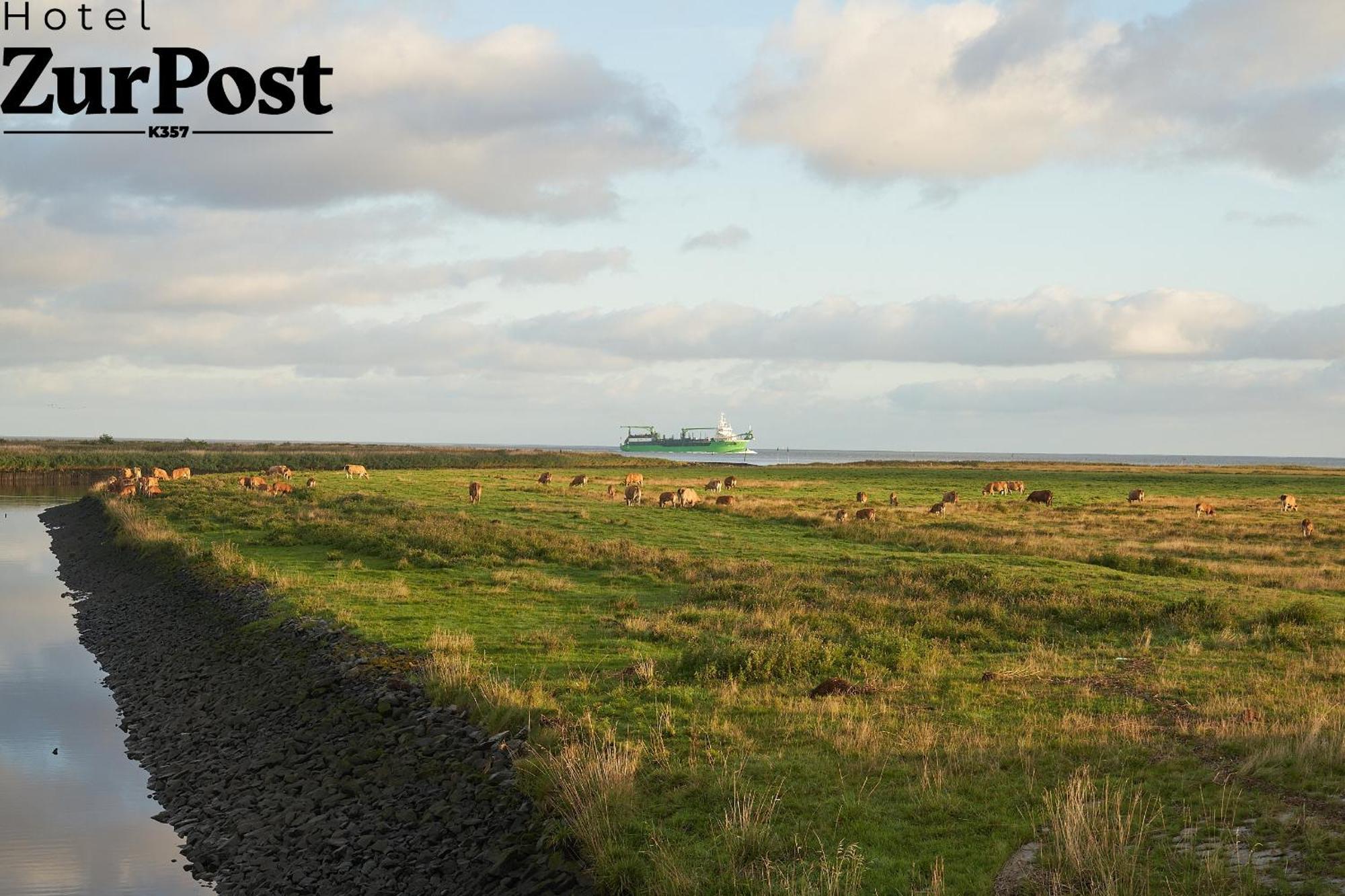 K357 - Hotel & Restaurant "Zur Post" In Otterndorf Bei Cuxhaven Luaran gambar